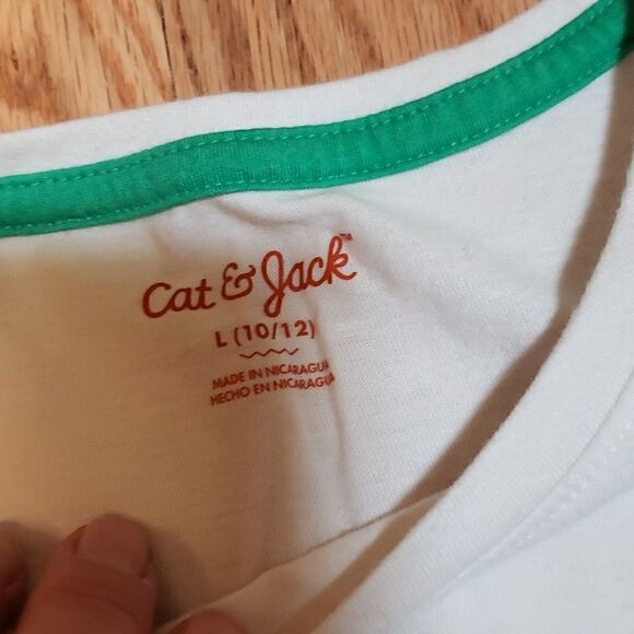 Cat & Jack Penguin Holiday Tree Tee, T-shirt - Picture 3 of 4